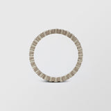 Ringo Full Eternity Low 18K Hvidguld Ring m. Diamanter