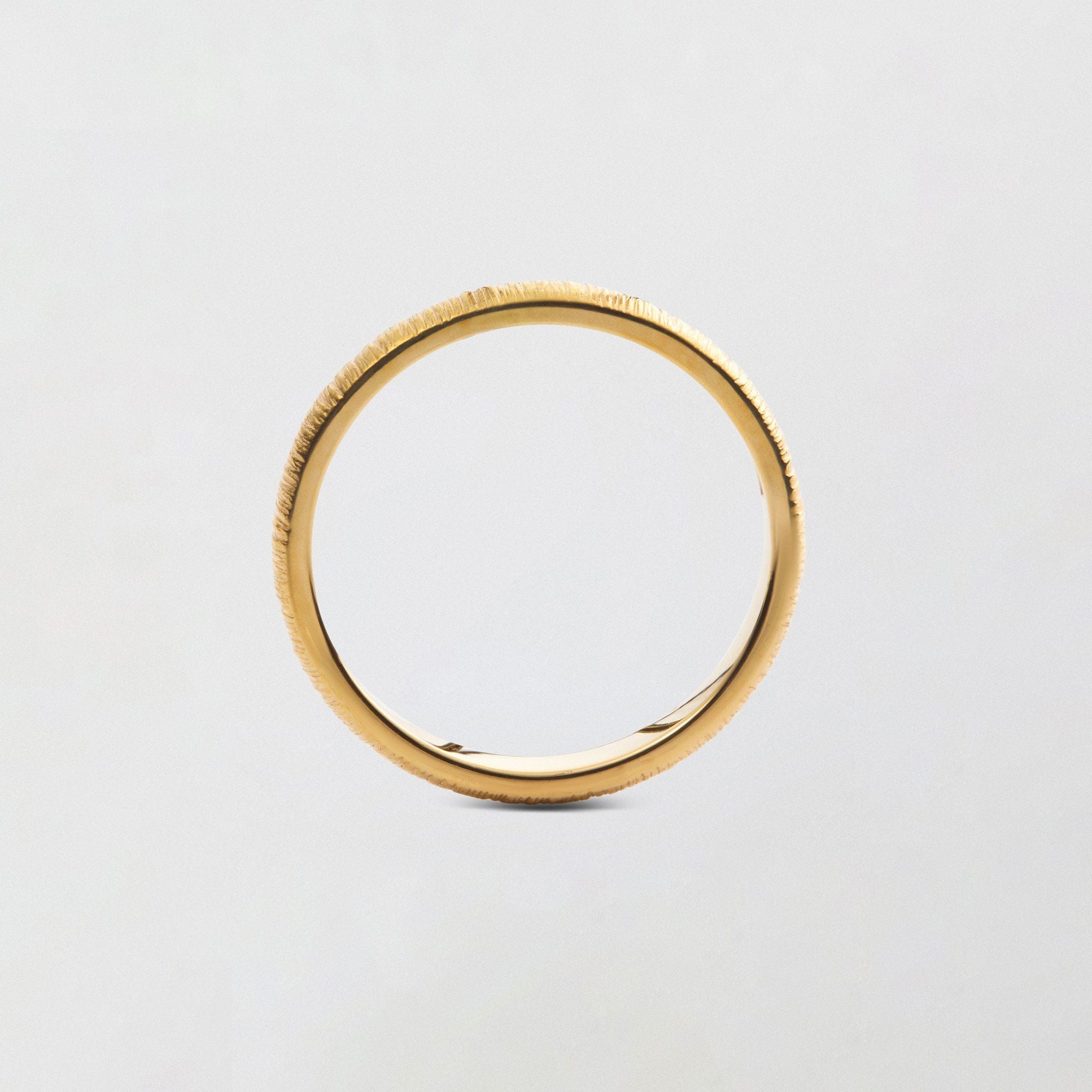 Randi Low Plain 3mm 18K Gold Ring