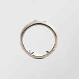 Randi Low Plain 7mm 18K Whitegold Ring