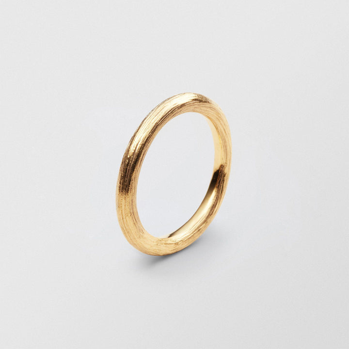 Vide Plain 3mm 18k Guld Ring