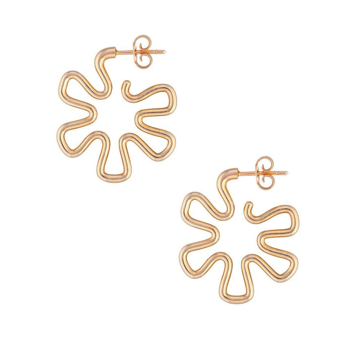 Margherita Mini 9K Gold Hoops