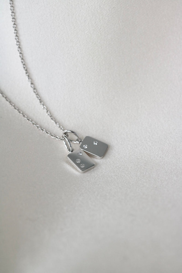 My Secret D 18K Hvidguld Vedhæng m. Diamanter