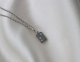 My Secret K 18K Whitegold Pendant w. Diamonds