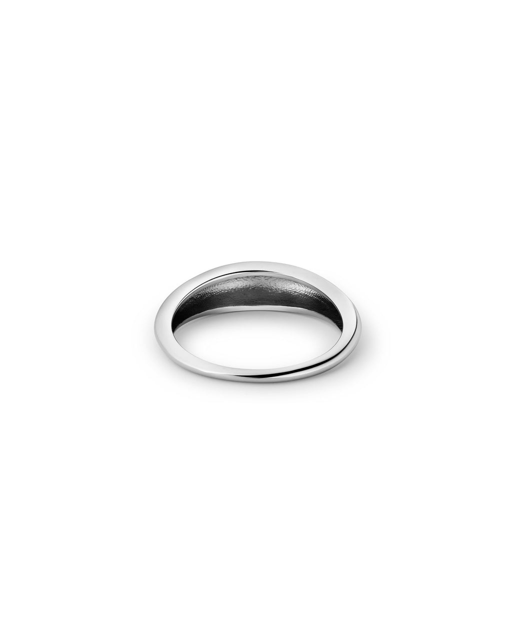 Dome 14K White Gold Ring