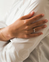 Dome 14K White Gold Ring