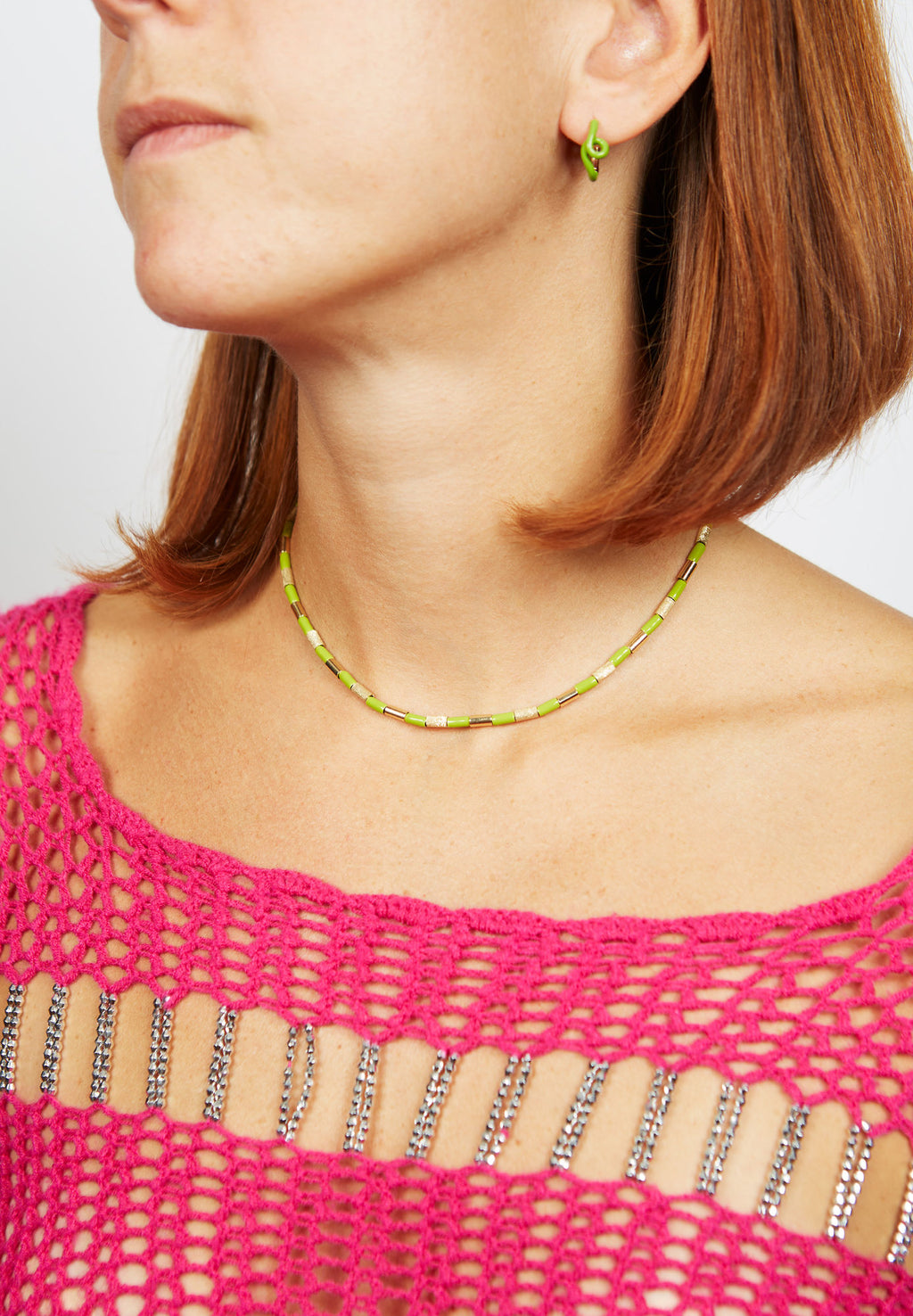 Tubini 9K Gold Necklace