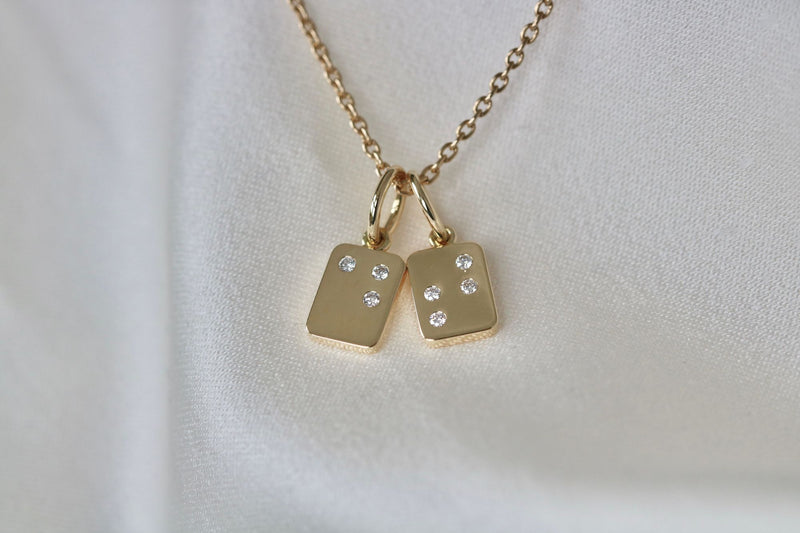 My Secret C 18K Hvidguld Vedhæng m. Diamanter