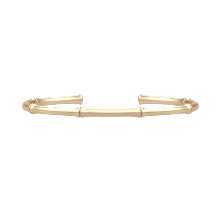 Bamboo 14K Gold Cuff