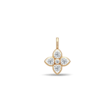 Poem 14K Gold Pendant w. White Topaz