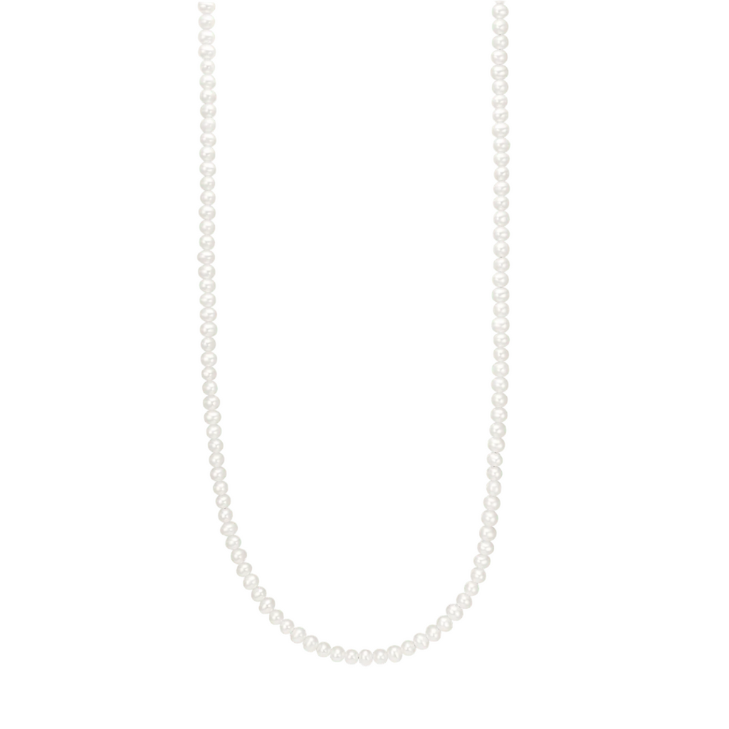 Esther 14K Gold Necklace w. Pearls