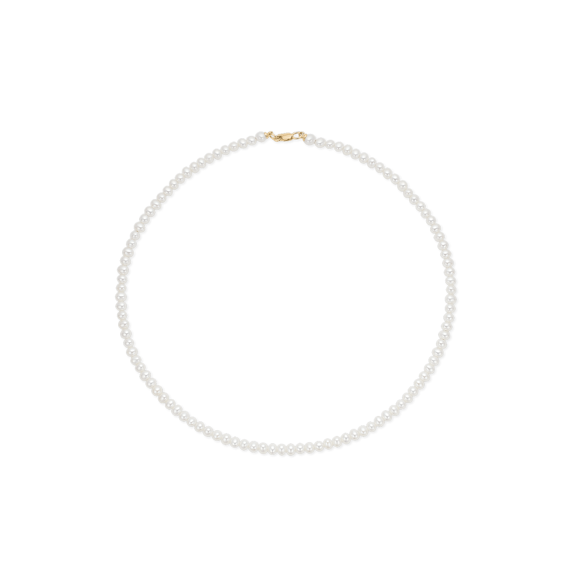 Esther 14K Gold Necklace w. Pearls