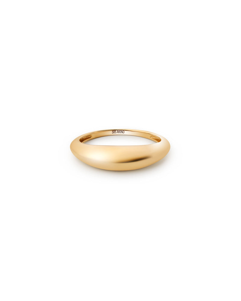 Dome 14K Gold Ring