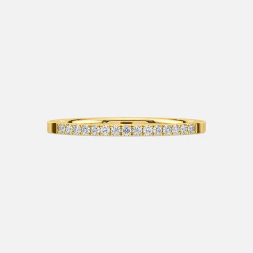 LIV 14K GOLD RING W. Diamanten