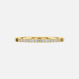 Liv 14K Gold Ring w. Diamonds