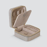 Raw Silk Beige Jewellery box
