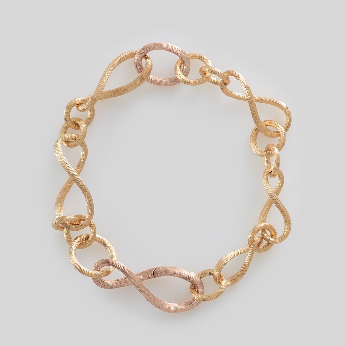 Love kleines Armband 18K vergoldet Gold & Rosegold 