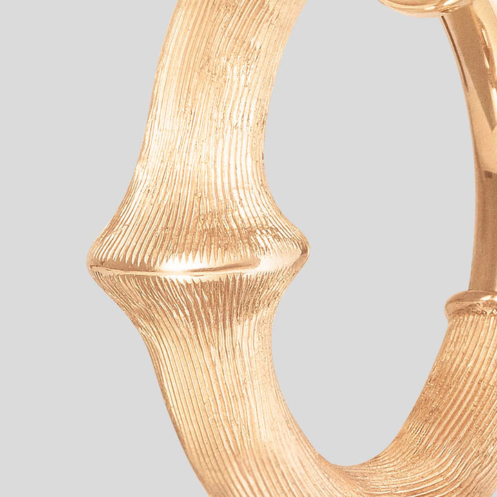 Small Nature 18K Gold Hoops