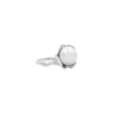 The Adonis Silver Ring w. Pearl