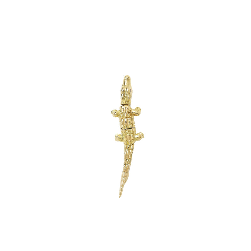 Alligator Convertible 18K Guld Ørering