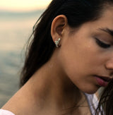 The Ariadni Silver Earrings