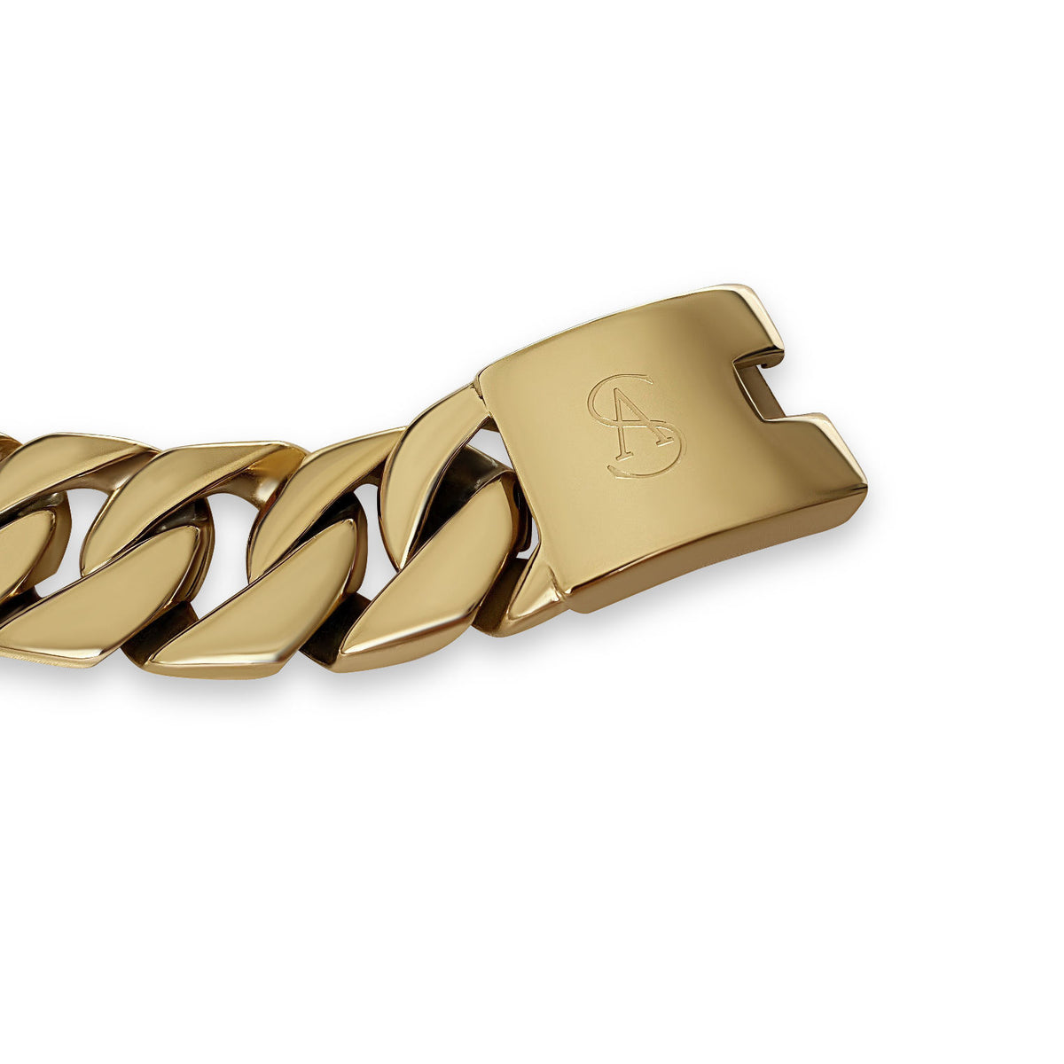 Chunky Chain Link 18K Forgyldt Halskæde