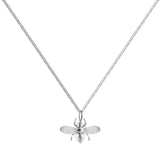 Bee Silver Necklace