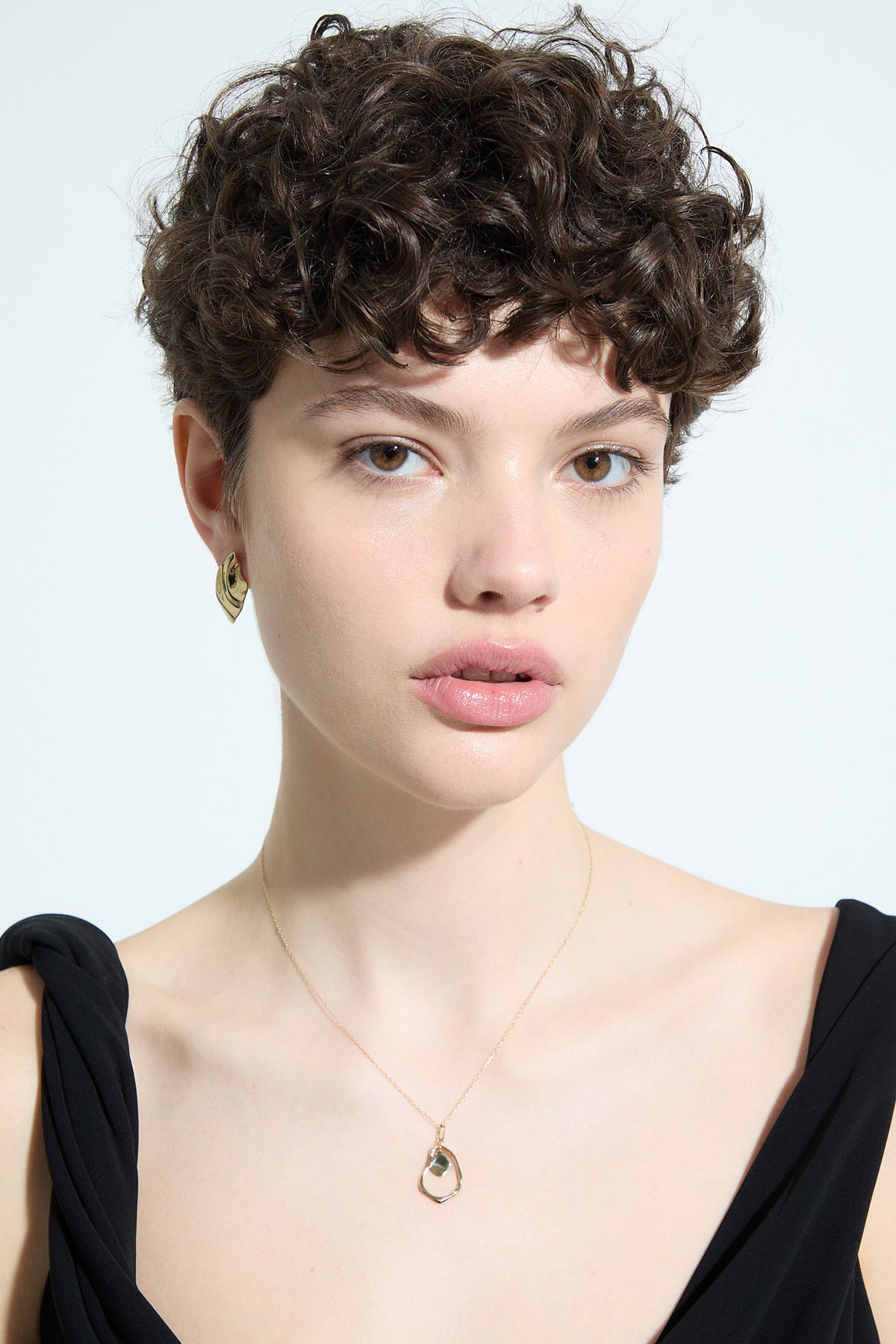 Liquid N°3 18K Guld Ørering