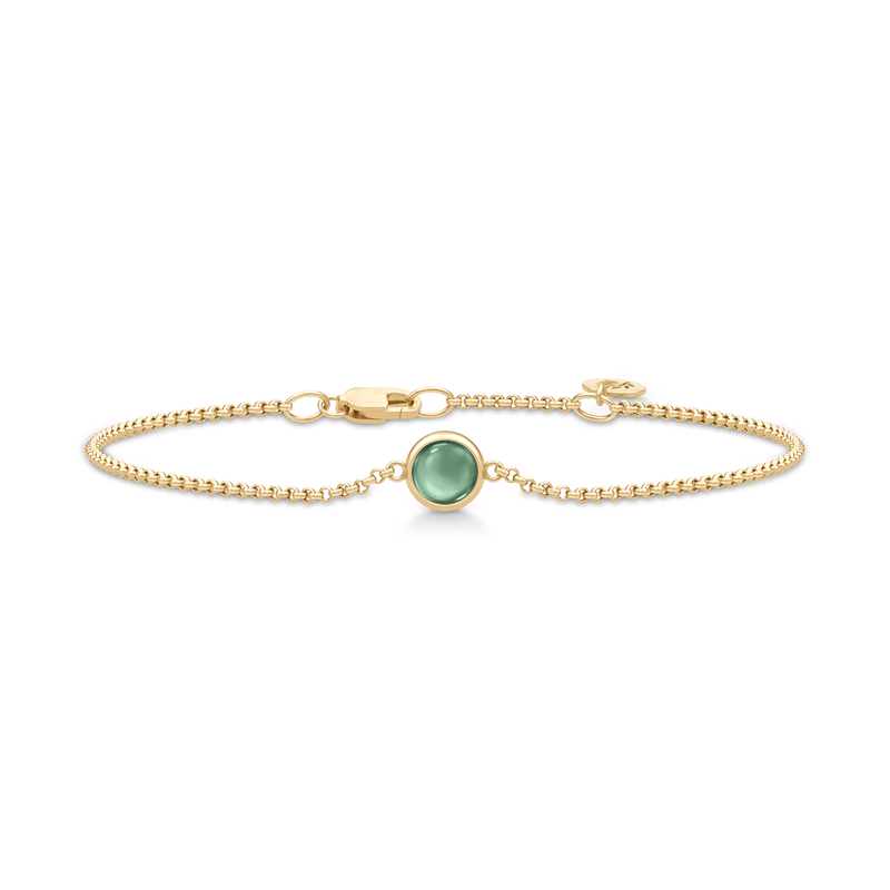 Primini Gold Plated Bracelet  w.Tourmaline