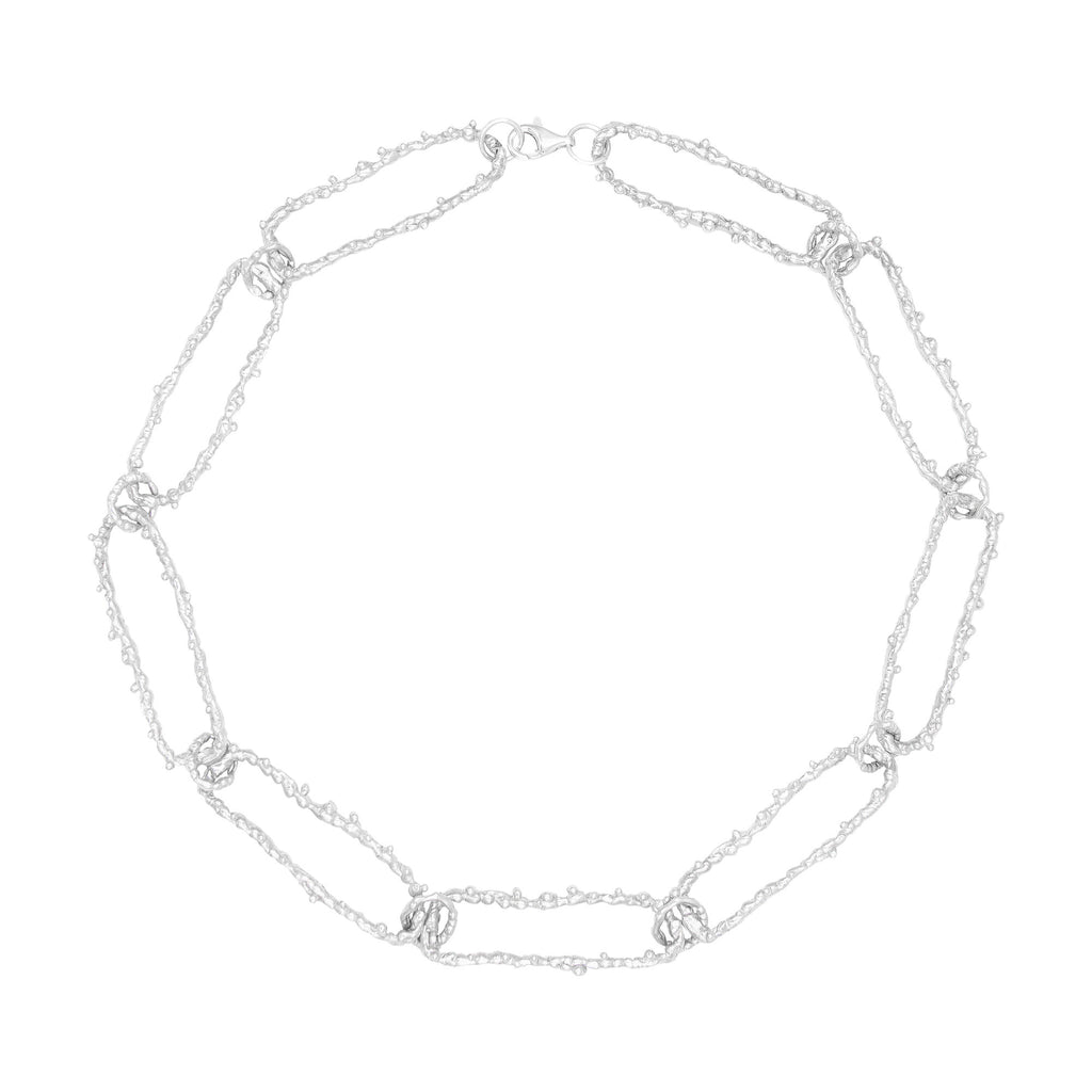 The Callirhoe Silver Necklace