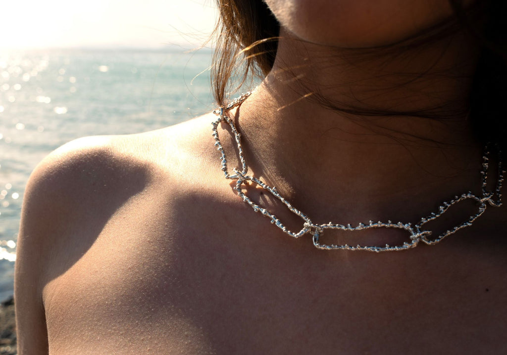 The Callirhoe Silver Necklace