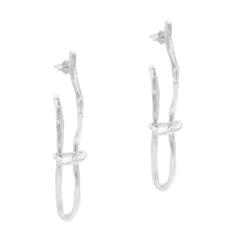 The Calypso Silver Earrings