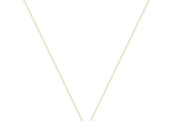 Simple Chain 18K Gold Necklace