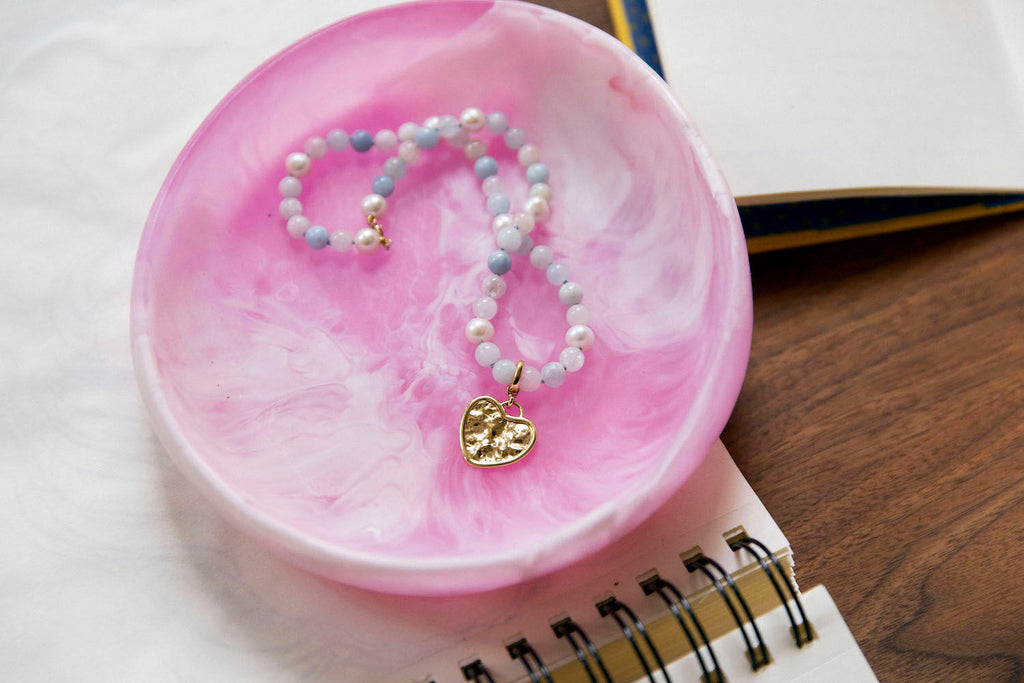 Guld Hjerte 18k Guld Vedhæng