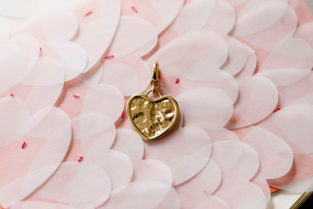 Gold Heart 18K Gold Pendant