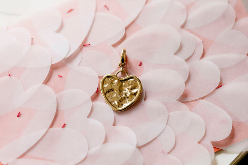 Gold Heart 18K Gold Pendant