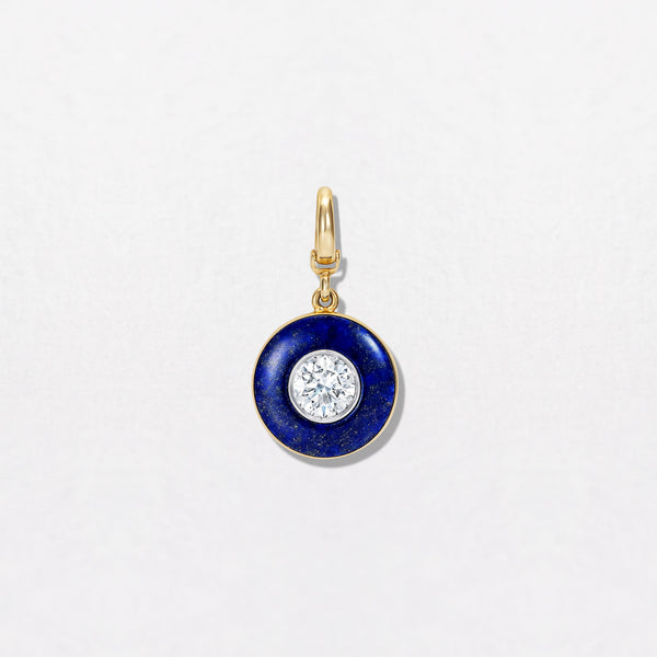 Lapis & Diamant 18k Guld Vedhæng