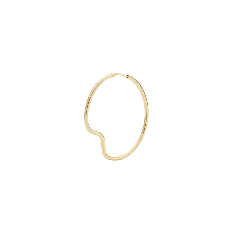 Copenhagen 35 Gold Plated Hoop