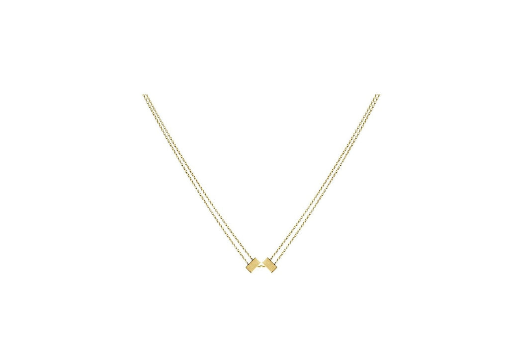 Cube 18K Guld Halskæde