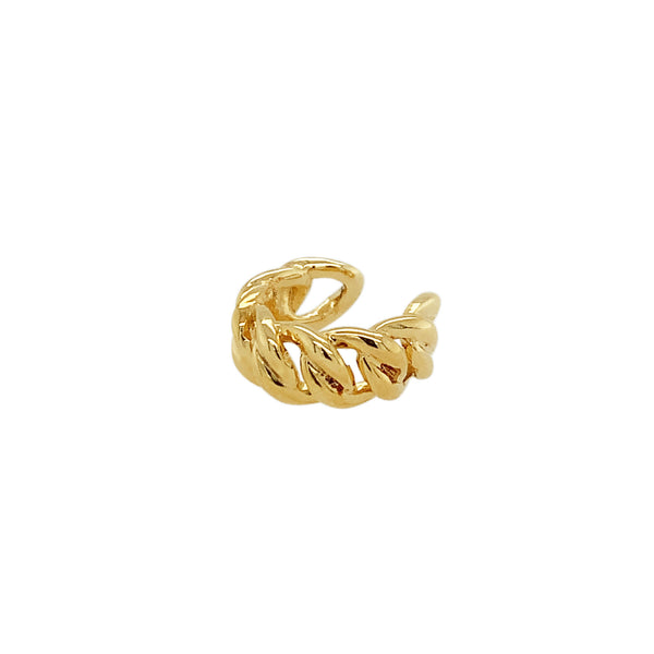 Curb Gold Plated Ear Cuff