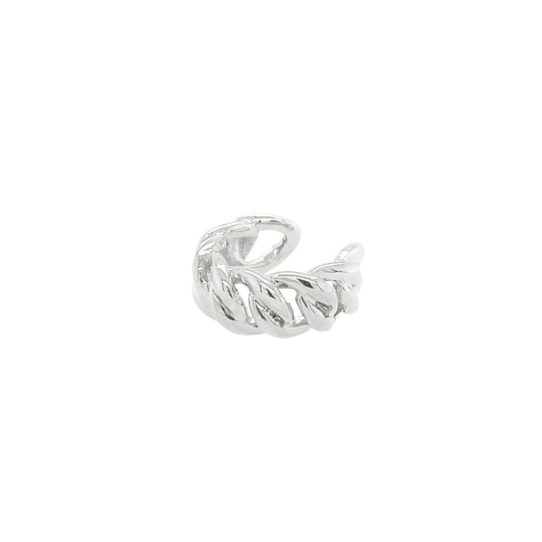Curb Silver Ear Cuff