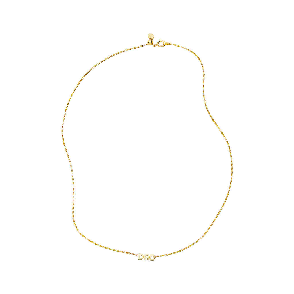Dad Gold Plated Necklace