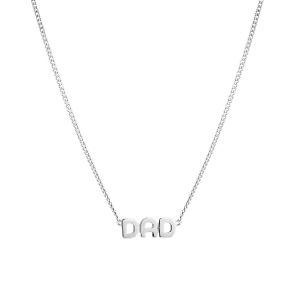 Dad Silver Necklace