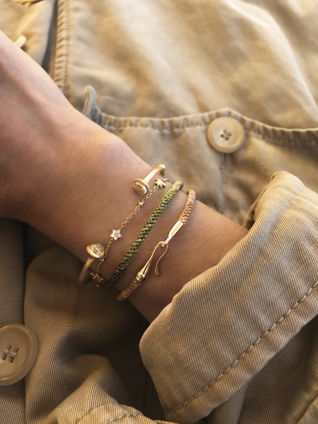 Cornflower Life Armband 18K vergoldet