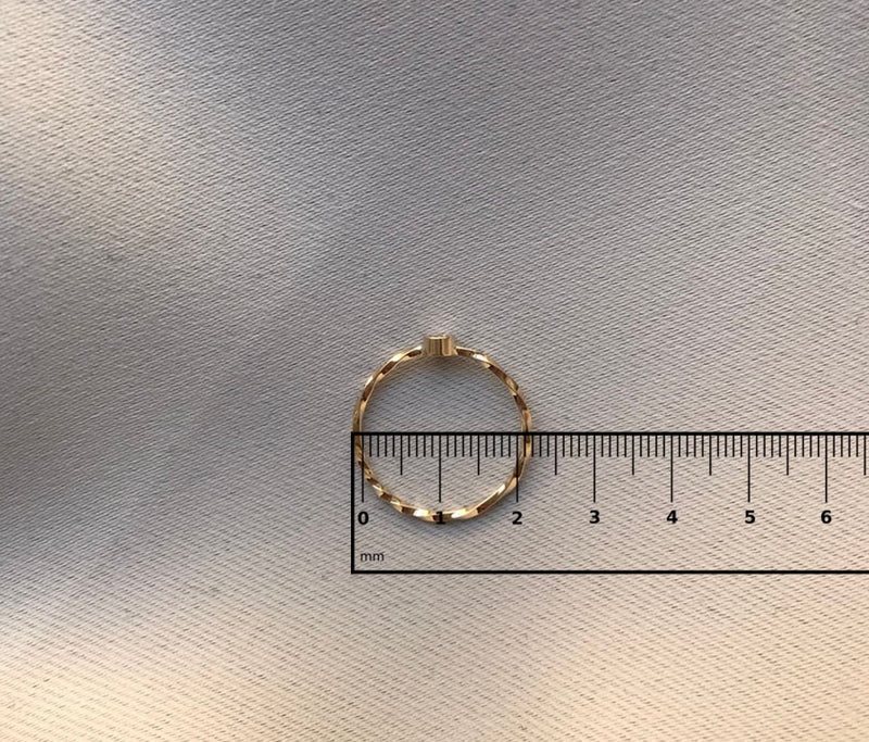 cm to mm Ring Size Converter