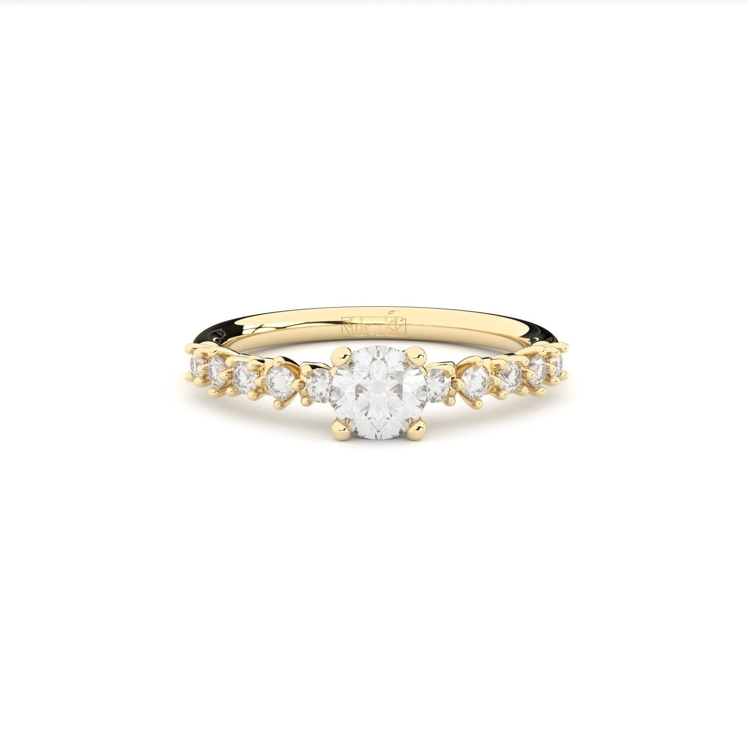 Formes Fine Jewelry DUO+ 18K Gold Ring w. Lab-Grown Diamonds – The ...