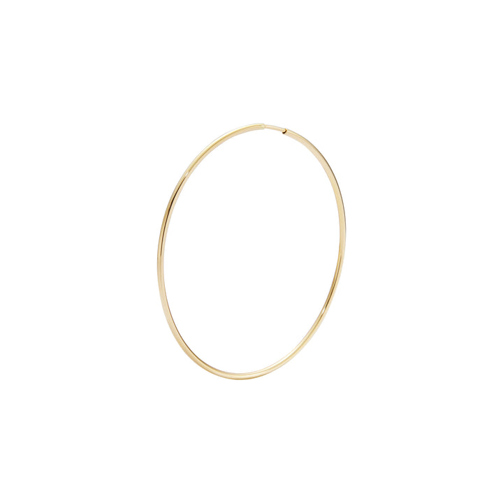 Gossamer 50 Hoop 14K Gold Hoop