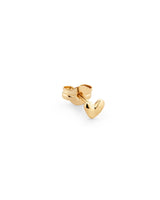 Heart 14K Gold Studs
