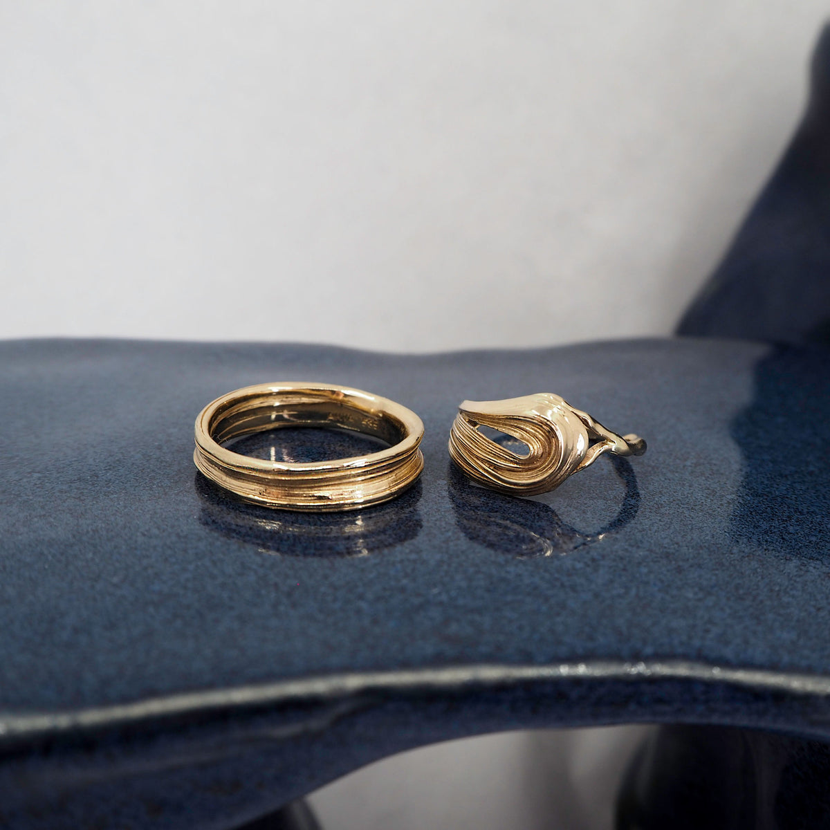 Wedding band lll 14K Gold Ring