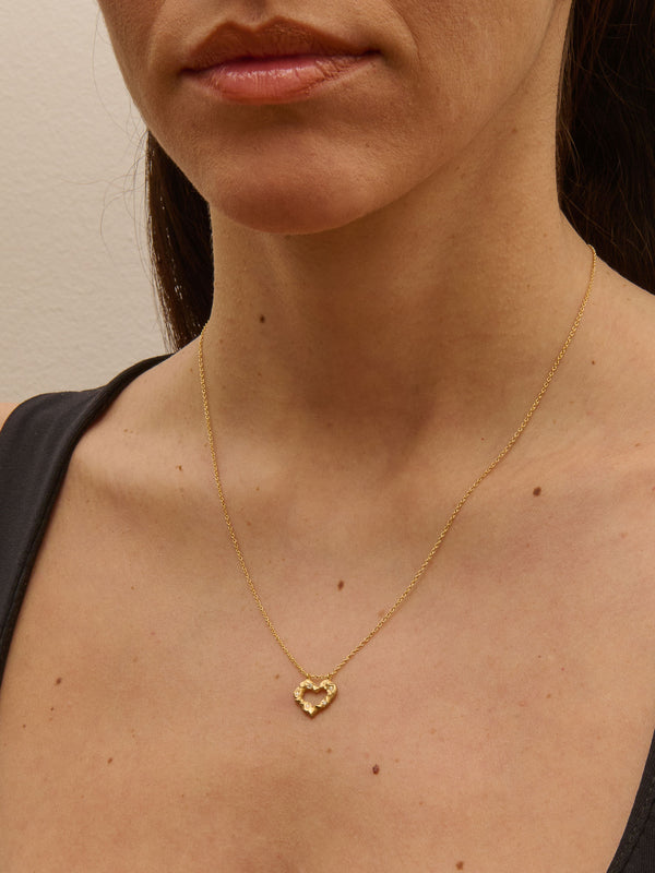 Hearted 18K Gold Necklace