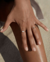 Bloom 9 18K eller 14K Guld, Hvidgulds eller Rosaguld Ring m. Diamanter